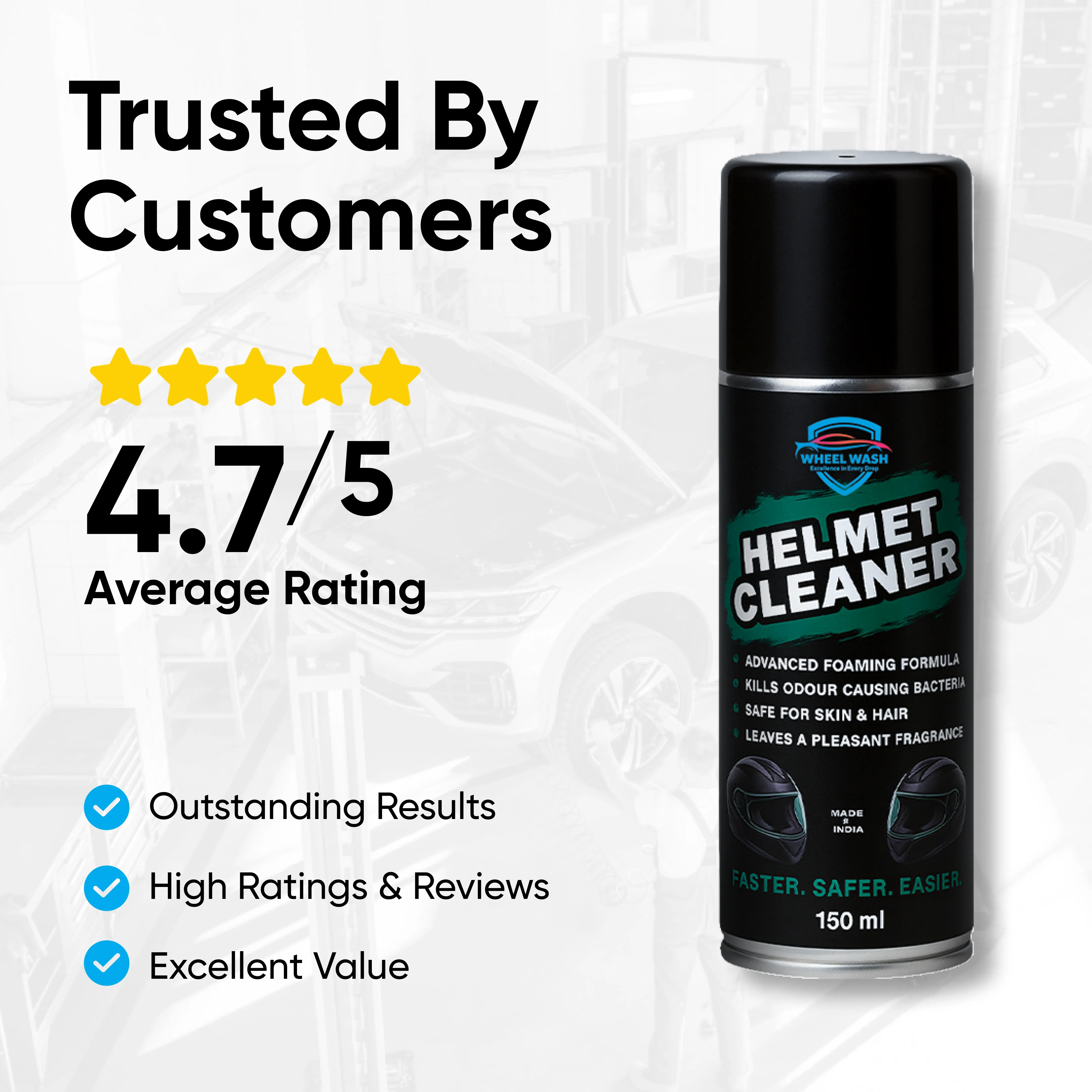 Helmet Cleaner: Anti-Bacterial Foaming - Image 7