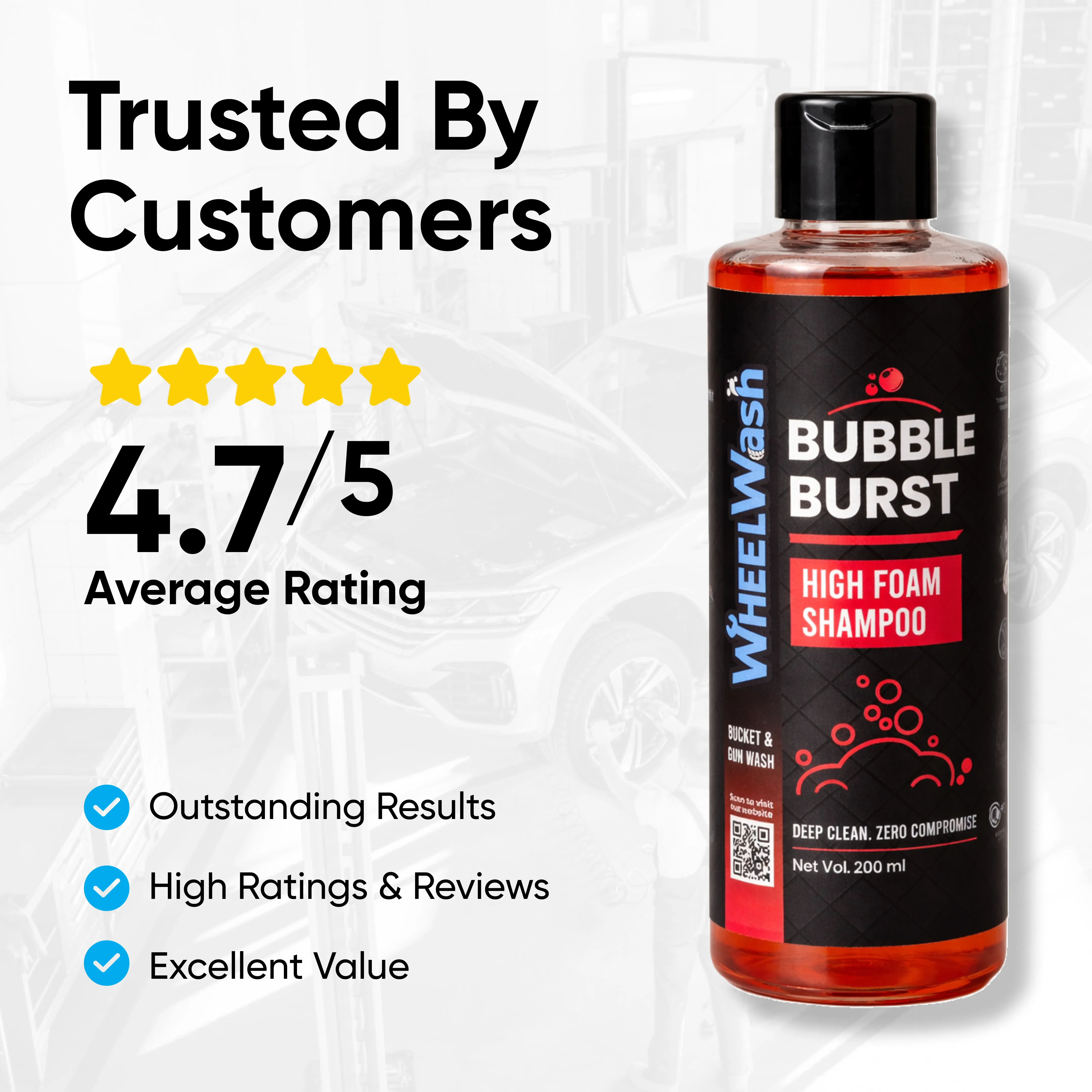 Bubble Burst Car Snow Foam Shampoo - Image 10